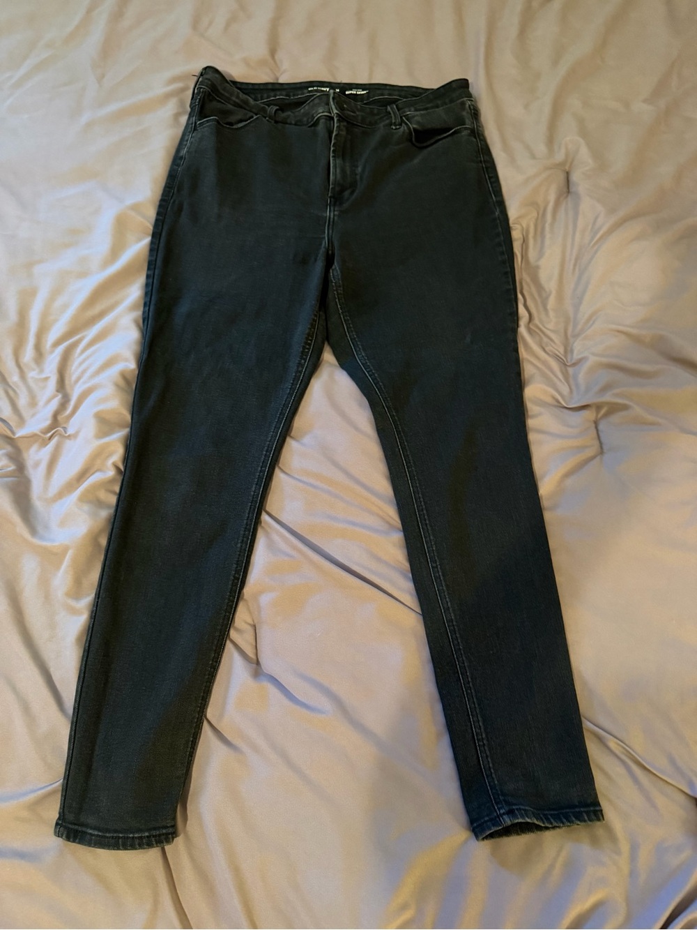 Old Navy Black Stretchy Skinny Jeans - 14